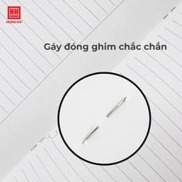 Thumbnail Vở kẻ ngang 200 trang Hồng Hà - 1688 3