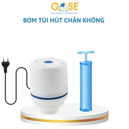 Thumbnail Bơm túi hút chân không quần áo, chăn màn siêu mạnh, động cơ bền bỉ tiện lợi thao tác dễ dàng 1