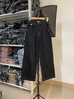 Thumbnail Quần Jean Ống Suông Nữ Eo Cao Màu Hottrend ENVY J169 4