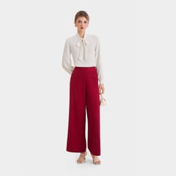 Thumbnail Quần nữ MARC FASHION ống suông lưng cao dây kéo sau CBMH049721 2