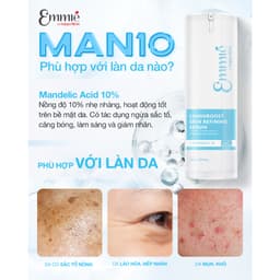 Thumbnail Tinh chất trẻ hóa căng bóng da 10% Mandelic Acid Luminboost Skin Refining serum 30ml 4