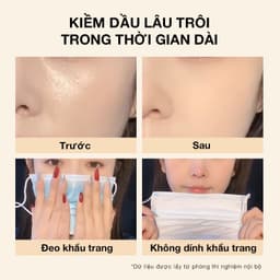 Thumbnail [Võ Hà Linh x PERFECT DIARY]Phấn Phủ Kiềm Dầu Perfect Diary Chống Thấm Nước Kiểm Soát Dầu, Giúp Da Mịn Màng 3 Màu 7g 3
