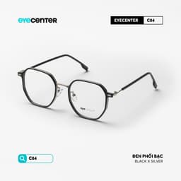 Thumbnail Gọng kính cận nam nữ chính hãng EYECENTER C84S kim loại chống gỉ nhập khẩu by Eye Center Vietnam 3