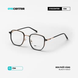 Thumbnail Gọng kính cận nam nữ chính hãng EYECENTER C84S kim loại chống gỉ nhập khẩu by Eye Center Vietnam 4
