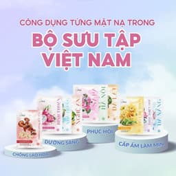 Thumbnail Hộp 10 mặt nạ sinh học phôi dừa siêu tinh chất - Bộ sưu tập Việt Nam 25g 3