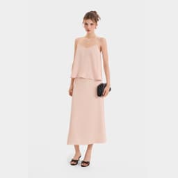 Thumbnail Váy Dài Trơn Kiểu Nữ MARC FASHION Form A - CBNH063624 2