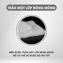 Thumbnail Chăn Vải Dù Rằn Ri Quân Đội Cao Cấp Mền Ngủ Gấp Gọn Tiện Lợi Mỏng Mát Cho Mùa Hè Văn Phòng Đi Du Lịch Xe Khách 1m5x1m9 3
