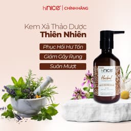 Thumbnail Kem Xả Tinh Dầu Thảo Dược Thiên Nhiên hiNICE Herbal Conditioner Hỗ Trợ Phục Hồi Tóc, Giảm Rụng Tóc 3