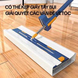 Thumbnail Cây Lau Nhà Tự Vắt KITIMOP MONSTER 45CM - Chổi Lau Nhà Tự Vắt Thông Minh Xoay 360 Độ, Lau Sàn Làm Sạch 4
