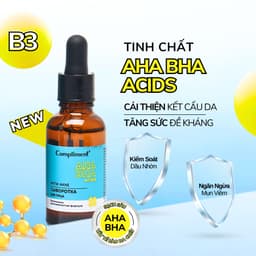 Thumbnail Serum Dưỡng Da Compliment AHA BHA PHA Acids And Tea Tree Se Khít Lỗ Chân Lông Giảm Mụn Kiềm Dầu 27ml 3