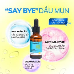 Thumbnail Serum Dưỡng Da Compliment AHA BHA PHA Acids And Tea Tree Se Khít Lỗ Chân Lông Giảm Mụn Kiềm Dầu 27ml 4