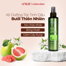 Thumbnail Xịt Dưỡng Ẩm Bảo Vệ Tóc Tinh Dầu Vỏ Bưởi hiNICE Hair Spray Bio Grapefruit 3