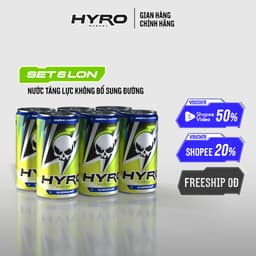 Thumbnail Nước tăng lực Hyro không bổ sung đường 2