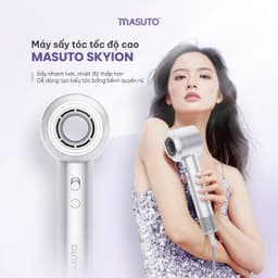 Thumbnail Máy sấy tóc ion âm tốc độ cao Masuto SkyIon, bảo vệ tóc không bị quá nhiệt, bảo hành 24 tháng 1