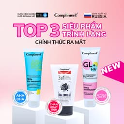 Thumbnail Sữa Rửa Mặt Compliment No Problem Giúp Làm Sạch Sâu, Hỗ Trợ Giảm Mụn, Không Khô Da 200ml 3
