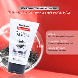 Thumbnail Sữa Rửa Mặt Compliment 200ml Giúp Da Sạch Thoáng, Cấp Ẩm Và Ngừa Mụn 3
