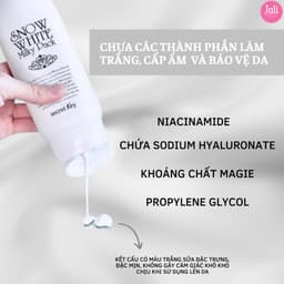 Thumbnail Kem ủ trắng da body Snow White cấp ẩm giúp da sáng mịn mờ thâm nâng tone 200g 3