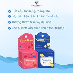 Thumbnail Sáp dưỡng môi Vaseline dưỡng ẩm giảm tình trạng da khô nứt nẻ 2