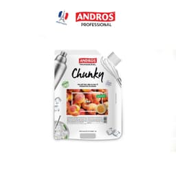 Thumbnail Mứt Pha Chế Đào - Có miếng trái cây thật - Nguyên liệu pha chế -  ANDROS CHUNKY - 1kg 3