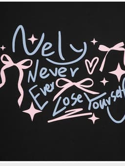 Thumbnail Áo phông in chữ Nely Club Never Ever Lose Yourself BIGSIZE (55kg đến 95kg) - 25NAP04 - [BU Bigsize Young] 1