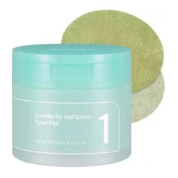Thumbnail Toner Pad Rau Má Numbuzin No.1 Centella Re-leaf Green – Thanh Lọc Làm Dịu Da, Giảm Mụn, Kiểm Soát Dầu, (190ml/70 Miếng) 2