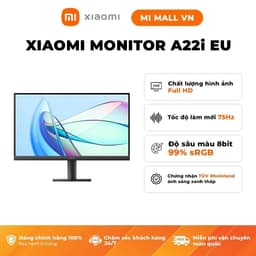 Thumbnail Màn Hình Máy Tính Xiaomi Monitor A22i EU (21.45inch / 75Hz / FullHD) - Phiên Bản Quốc tế, Bảo Hành 36 Tháng 2