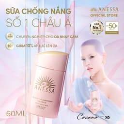 Thumbnail Sữa chống nắng dịu nhẹ cho da nhạy cảm Anessa Perfect UV Sunscreen Mild Milk 60ml 2