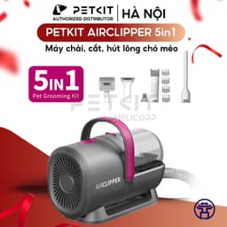 Thumbnail Máy Cắt Tỉa Hút Lông PETKIT AirClipper 5in1 Thiết Bị Grooming Tại Nhà Dễ Dàng Sử Dụng 1