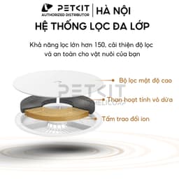 Thumbnail Máy Lọc Nước Cho Chó Mèo PETKIT SOLO SE Công Nghệ Bơm Không Dây An Toàn Điện Sử Dụng Nguồn USB 5V 2