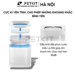 Thumbnail Máy Lọc Nước Cho Chó Mèo PETKIT SOLO SE Công Nghệ Bơm Không Dây An Toàn Điện Sử Dụng Nguồn USB 5V 3