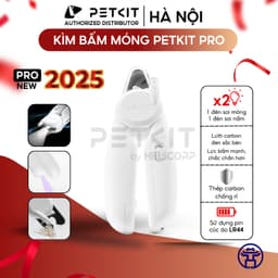 Thumbnail Kìm Cắt Móng Chó Mèo PETKIT Pro 2in1 Lưới Thép Đầy 3mm Cứng Cáp Cắt Mọi Loại Móng Cứng, Dài Khó Cắt 1