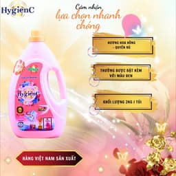 Thumbnail Nước giặt xả HygienC Plus+ công nghệ 2 trong 1 thái - Khối lượng 2Kg - CB2C2 4