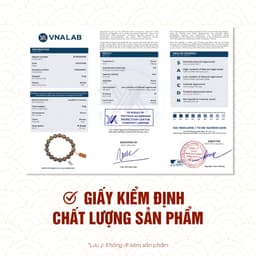 Thumbnail Vòng tay trầm hương tròn đơn tốc Việt Nam THIÊN MỘC HƯƠNG thành công, giàu sang, thuận lợi 2