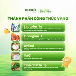 Thumbnail 2 Hộp Gạc Chống Sún Răng DR.PAPIE 1+ Tiêu Chuẩn 5SAO, Làm Sạch Khoang Miệng Cho Bé Từ 1 Tuổi  - 30Gói/Hộp x 2 4