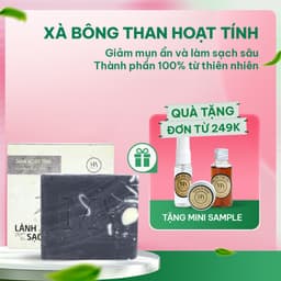 Thumbnail Xà Bông Thiên Nhiên Mộc An Than Hoạt Tính Chăm Sóc Face & Body - Làm Sạch Sâu, Giảm Mụn Ẩn 100g 1