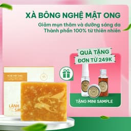 Thumbnail Xà Bông Thiên Nhiên Mộc An Nghệ Mật Ong Chăm Sóc Face & Body- Giảm Mụn Thâm, Dưỡng Da Sáng Mịn 100g 1