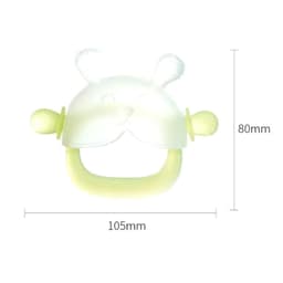 Thumbnail Gặm Nướu Cho Bé Hình Gấu, Gặm Nướu Cầm Tay Silicon Siêu Mềm Không Chứa BPA An Toàn Cho Bé [Có hộp đựng] - GLENN DOMAN 4