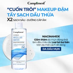 Thumbnail Nước Tẩy Trang Compliment 400ml Dành Cho Da Dầu Mụn 3