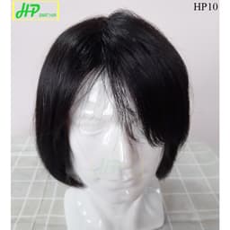 Thumbnail Tóc giả nam nguyên đầu phong cách lãng tử HP SMART HAIR mã HP12, làm từ tóc thật 2