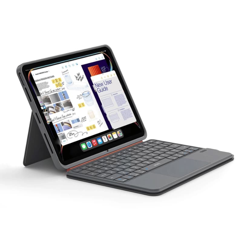 Ảnh Case/ Bao Da Bàn Phím Trackpad Bluetooth Cho ipad WIWU 3in1 Magnetic Keyboard MK-005 2