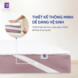 Thumbnail Tấm Bảo Vệ Nệm Prime SAMY Cao Cấp An Toàn Thoáng Khí Chống Thấm Tuyệt Đối Samy Bedding. 2