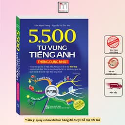 Thumbnail Sách - 5500 từ vựng tiếng Anh thông dụng nhất (bản màu) 1