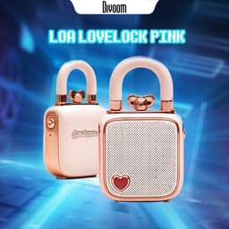 Thumbnail Loa Bluetooth Divoom Lovelock Pink công suất 5W kiểu dáng dễ thương 1