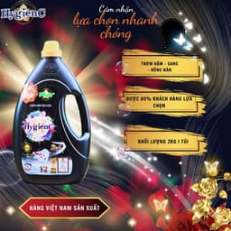 Thumbnail Nước giặt xả HygienC Plus+ 2 trong 1 - Khối lượng 2Kg - CB3CP2 2