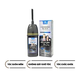Thumbnail Dầu Gội Phủ Bạc Thảo Dược Hamifa Nhuộm Tóc Gội Là Đen Trong 5 phút - Chai 250ml 1