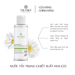 Thumbnail Nước tẩy trang dịu nhẹ Truesky Chamomile Makeup Remover chiết xuất hoa cúc 200ml 1