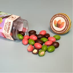 Thumbnail Sô-cô-la bọc hạnh nhân Mix vị - Xocoday - Hủ 175g - Heyday 2