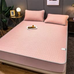 Thumbnail Chiếu điều hoà boc chun vải tencel bodecor mát mẻ, kháng khuẩn, không mùi hôi cao su tặng kèm 2 vỏ gối đầu 2