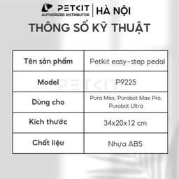 Thumbnail Bậc Thang Chống Văng Cát PETKIT Easy-Step Pedal - Dùng Cho Máy Vệ Sinh Tự Động Cho Mèo PETKIT 4