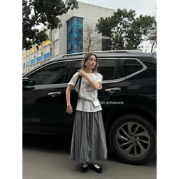 Thumbnail Áo phông hình hoa chữ lavie enrose MC21.studios a4506 1